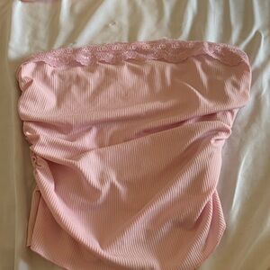 Shein pink tube top